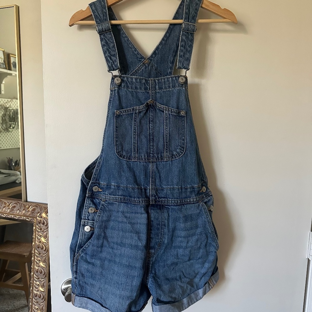 Denim Blue Overalls Old Navy Small